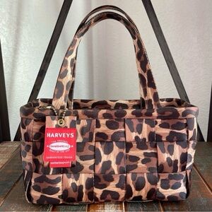 Harveys Seatbelt Bag Leopard Print Boxy